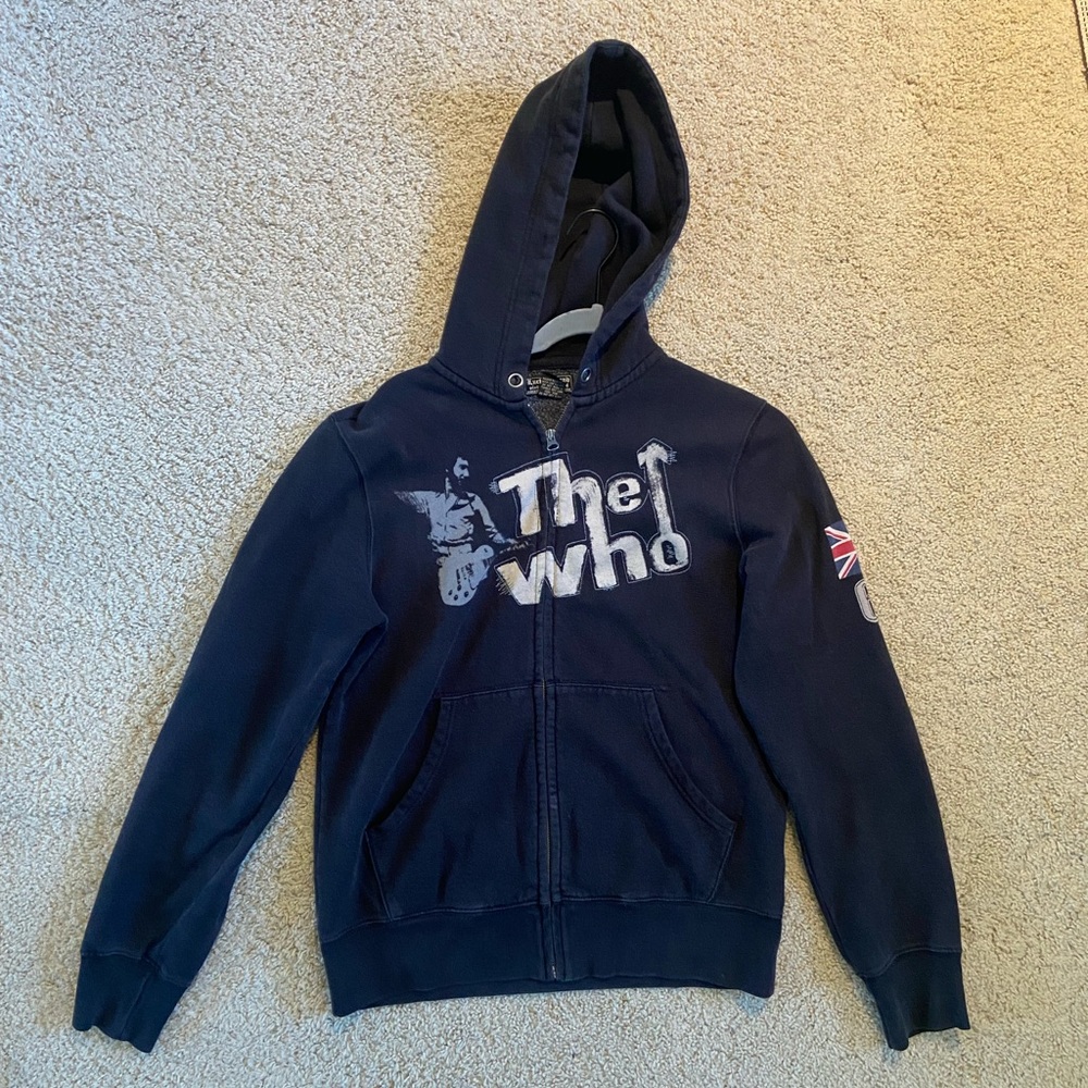 The Who // band y2k vintage hoodie